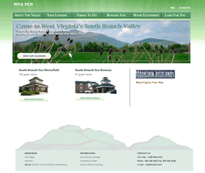 South Branch Inns' Home page